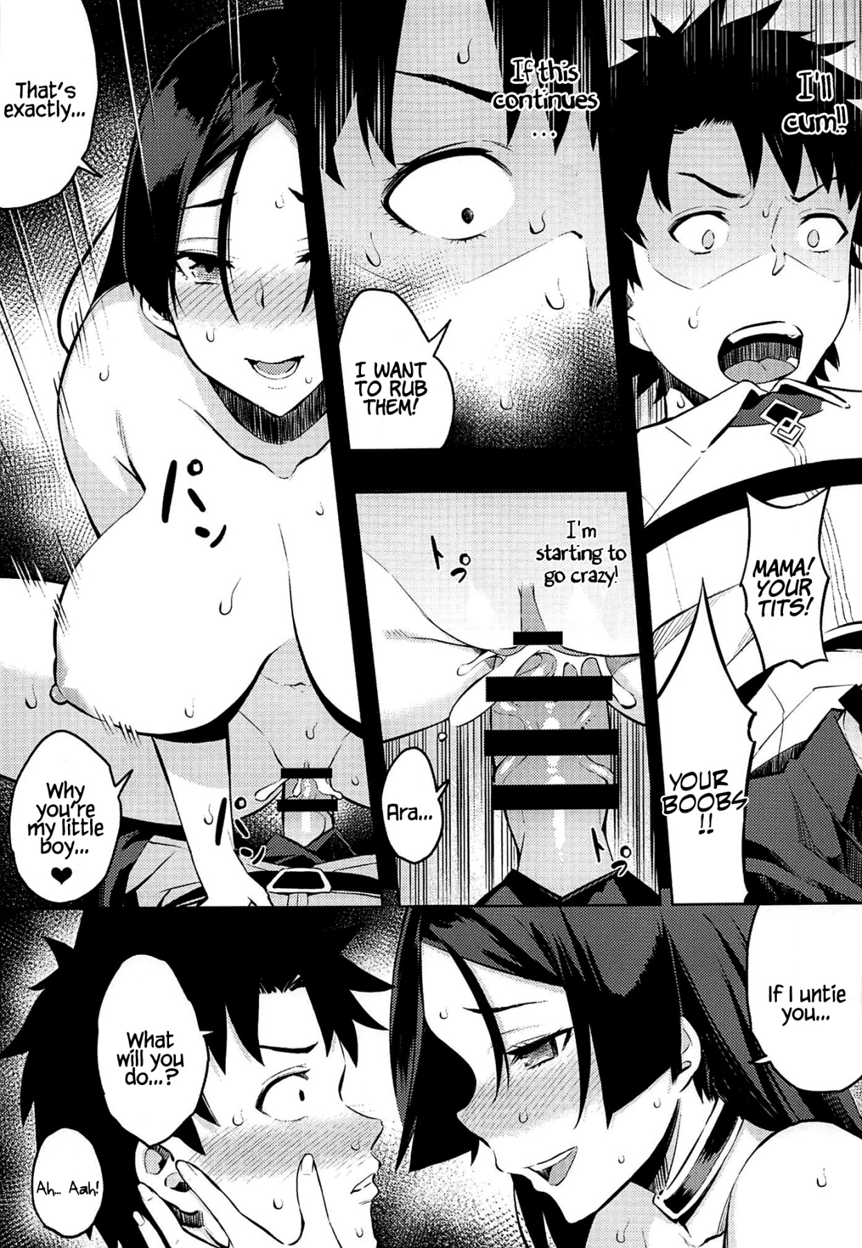 Hentai Manga Comic-Mama Raikou Sex Education-Read-15